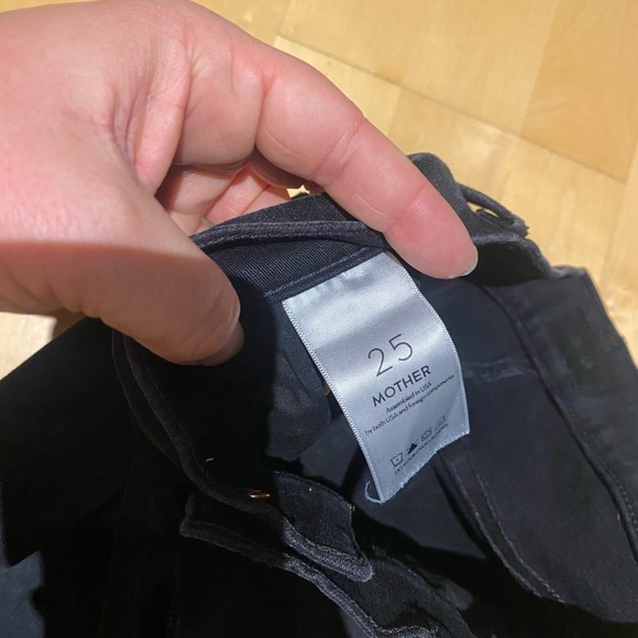 MOTHER
Super Swooner Skinny in blackbird - Picture 6 of 8